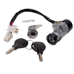 Bộ ổ khóa, công tắc điện 8 cạnh xe WAVE A, ALPHA 100.... chống đoản