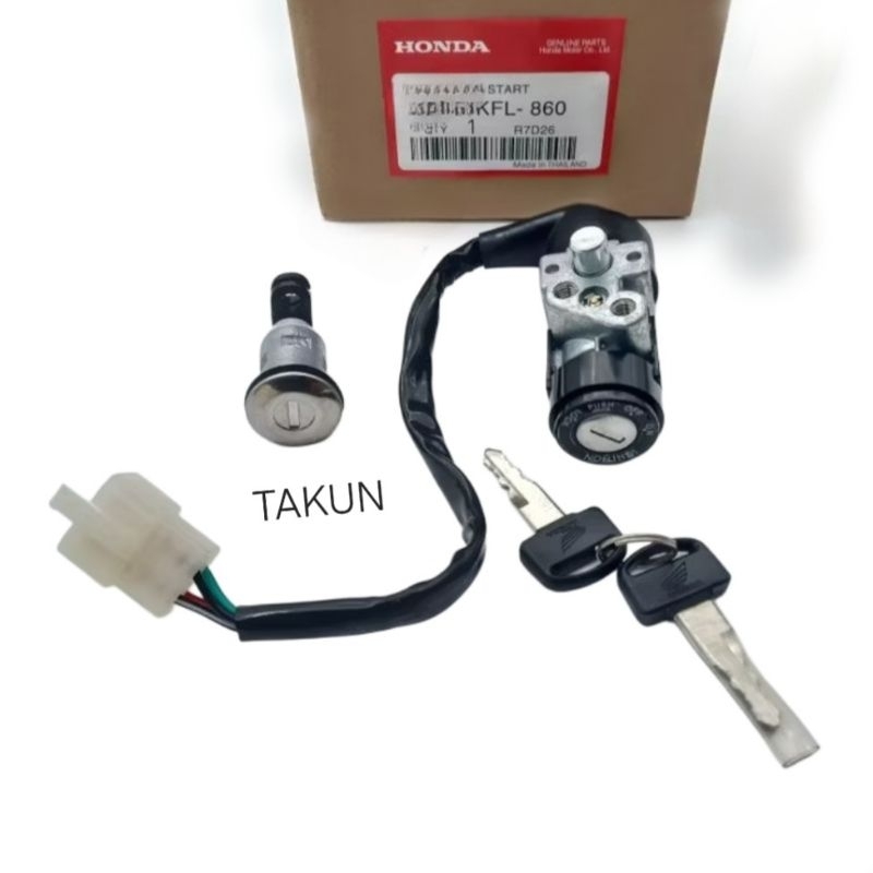 Bộ ổ khóa, công tắc điện xe FUTURE 1 đời đầu - Ảnh 2