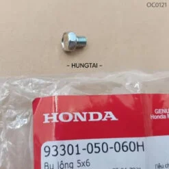 Ốc bắt pass dây cuộn lửa lốc đề DREAM, WAVE, FUTURE... zin bu lông 5x6 93301-050-060H
