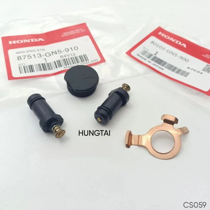Bộ than mo, tiếp điểm nút báo số xe DREAM Thái, CUB.... zin - Ảnh 2