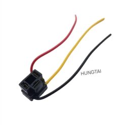 Dây, giắc ghim đuôi bóng chóa đèn pha xe WAVE, FUTURE....
