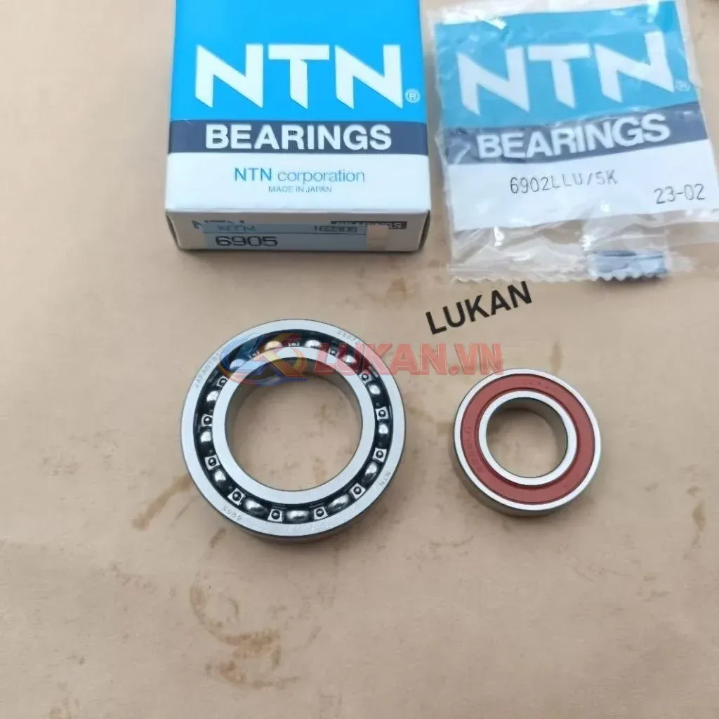 Vòng bi, bạc đạn trục cam DREAM, WAVE, FUTURE... NTN 6905, 6902 - Ảnh 2