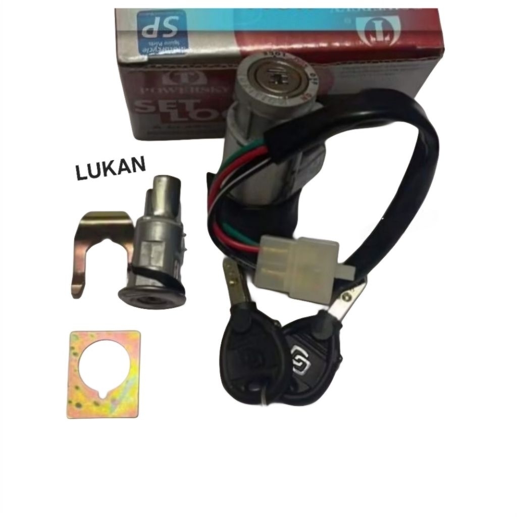 Bộ ổ khóa, công tắc điện 6 cạnh xe DREAM chống đoản - Ảnh 4