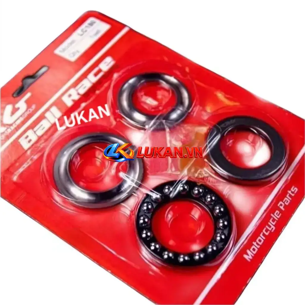 Bộ chén đạn bi cổ CRG xe DREAM, WAVE, FUTURE, WINNER... vĩ đỏ