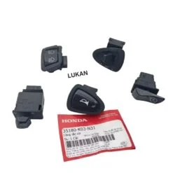 Bộ 5 nút bật, công tắc điện WAVE A, ALPHA 110, BLADE...  zin Honda 35180-K03-N31