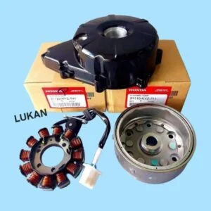 Bộ vô lăng, cuộn lửa điện xe FUTURE 125 Fi, WAVE 125 zin Honda