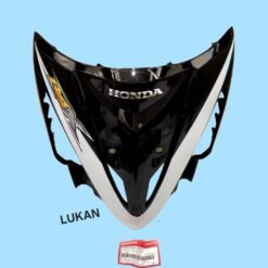 Nhựa ốp mặt nạ trước xe WAVE RSX 100 Trắng đen zin chính hãng