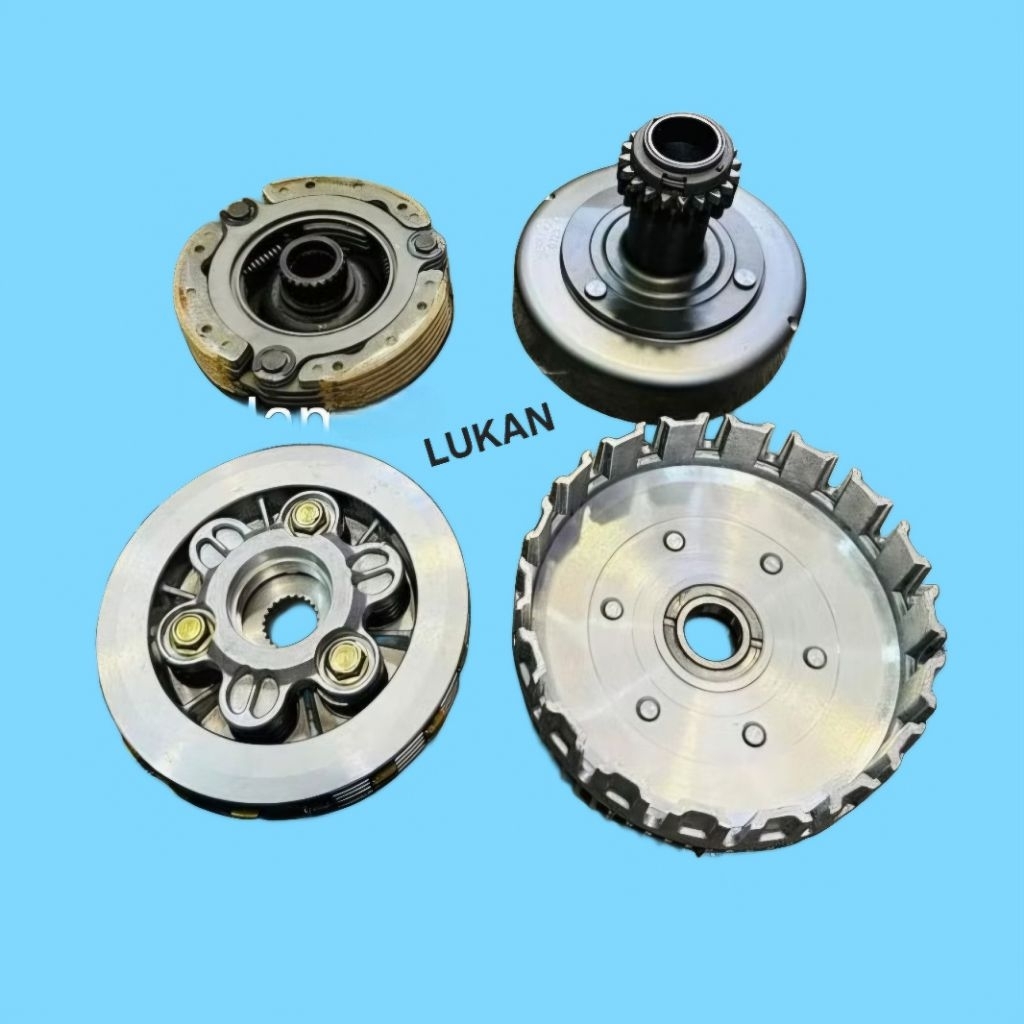 Bộ nhông nồi côn, ly hợp chống dọng xe FUTURE 2, NEO, X 125.... - Ảnh 2