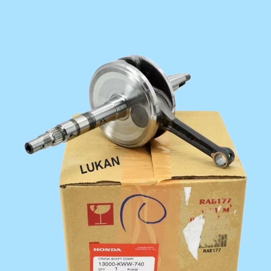 Dên trục khuỷu, biên động cơ xe WAVE S110, RSX, BLADE, A110... zin Honda 13000-KWW-740 - Ảnh 4