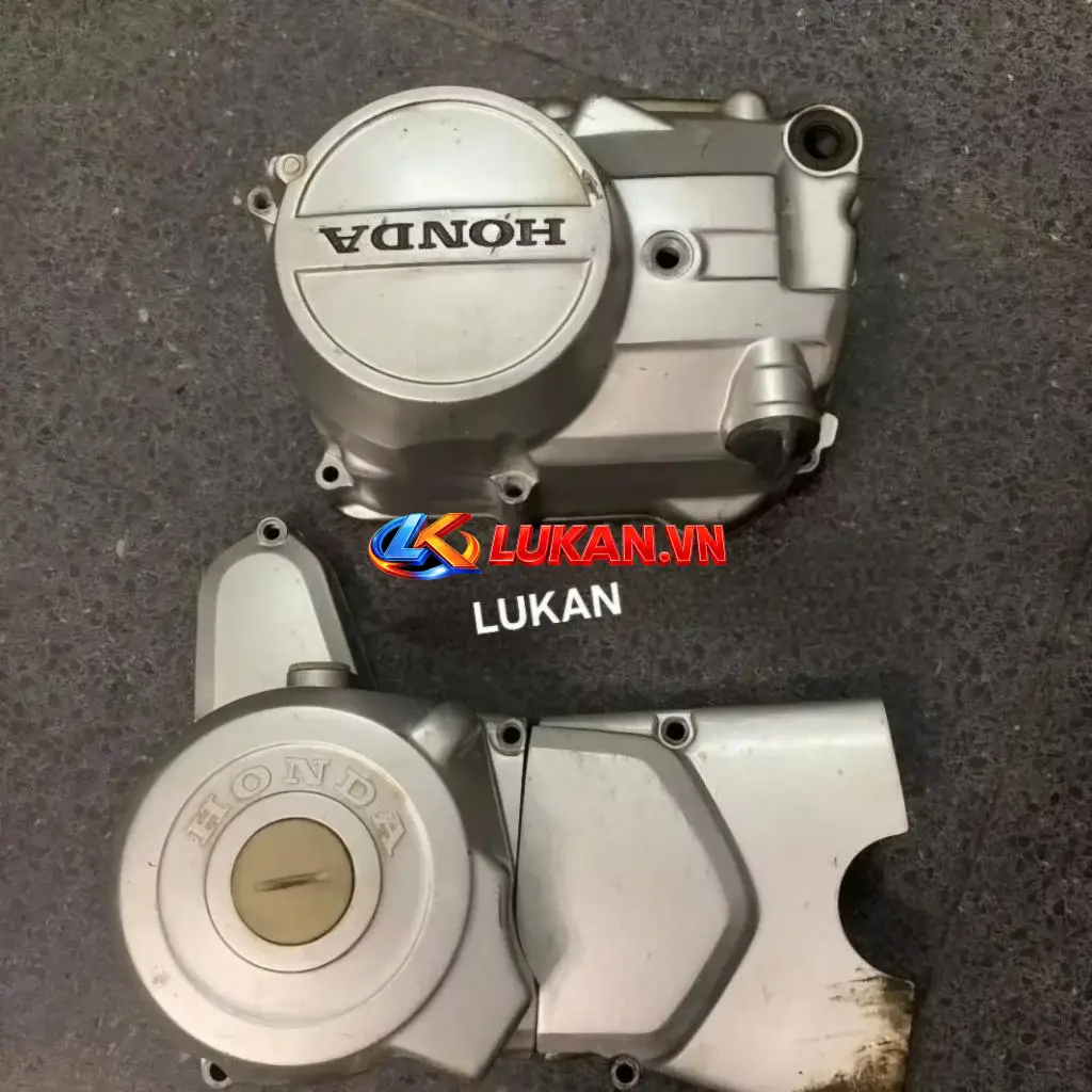 Bộ 3 nắp lốc máy xe Super DREAM đời đầu zin tháo xe