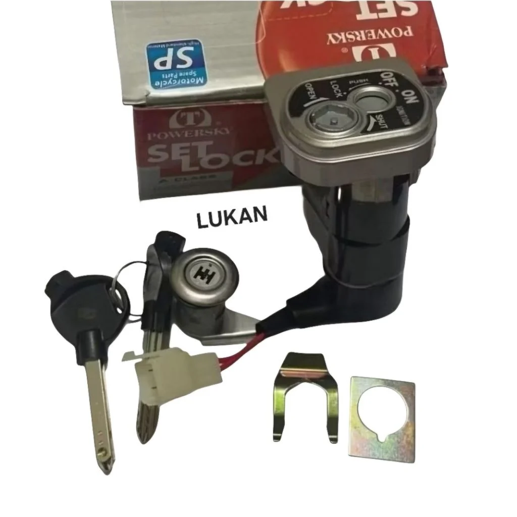 Bộ ổ khóa, công tắc điện 6 cạnh xe WAVE RSX 110... chống đoản - Ảnh 2