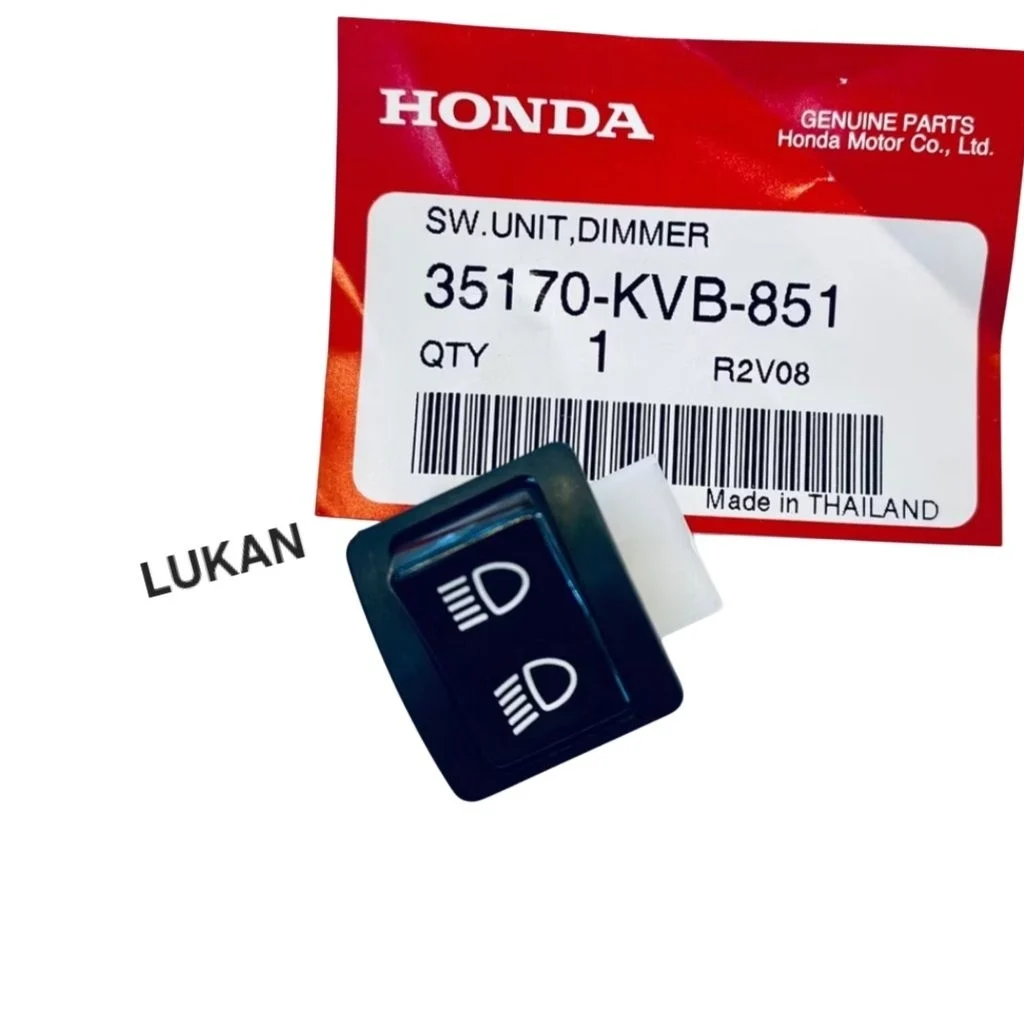 Nút công tắc pha cos đèn WAVE A, ALPHA, RS, S100, RSX... zin 35170-KPH-651, 35170-KVB-851, 35170-KTM-971 - Ảnh 3