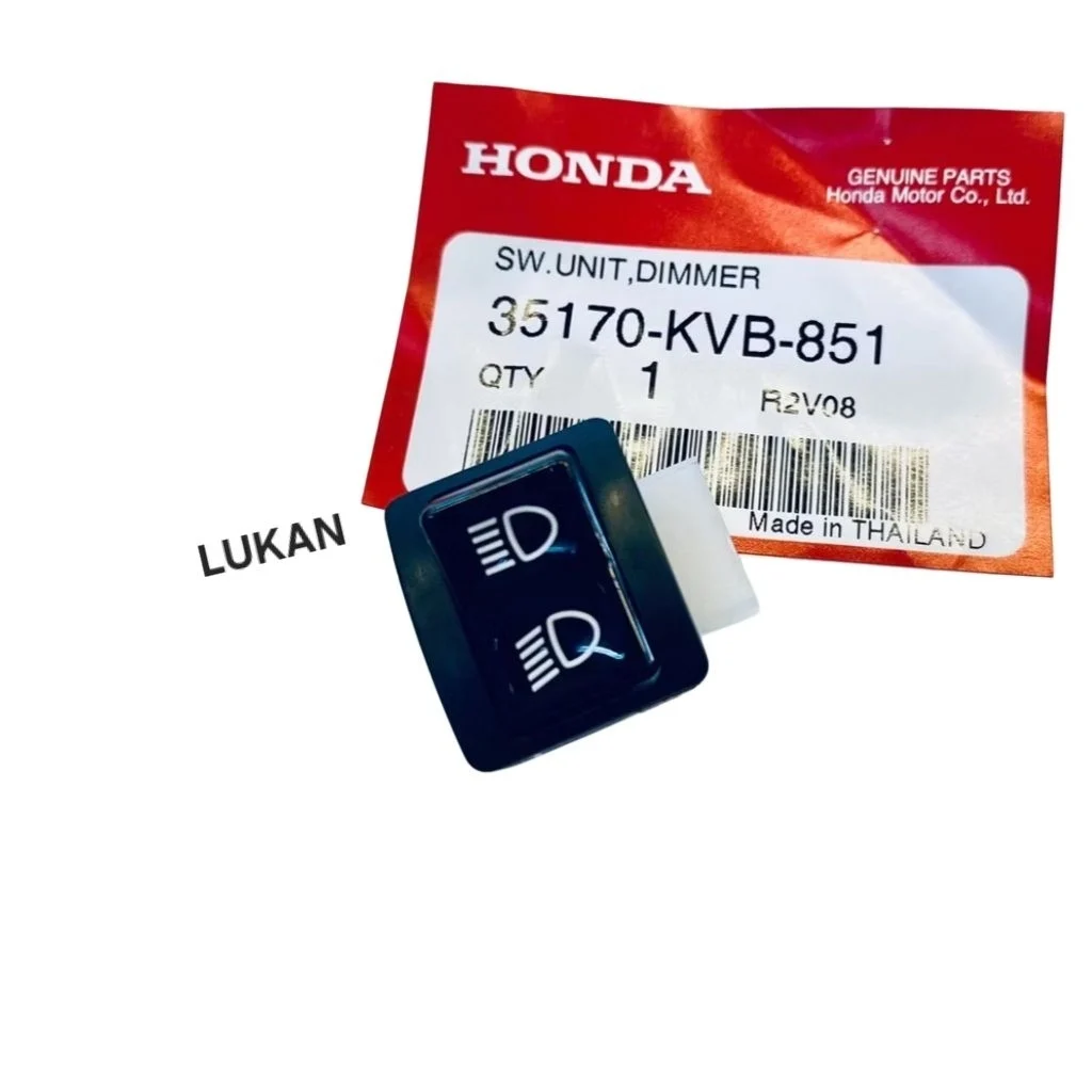 Nút công tắc pha cos đèn WAVE A, ALPHA, RS, S100, RSX... zin 35170-KPH-651, 35170-KVB-851, 35170-KTM-971 - Ảnh 5