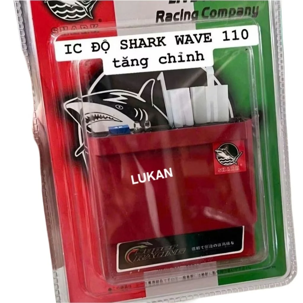 Cục IC shark đánh lửa độ tăng chỉnh xe WAVE S110, RSX, BLADE... - Ảnh 2