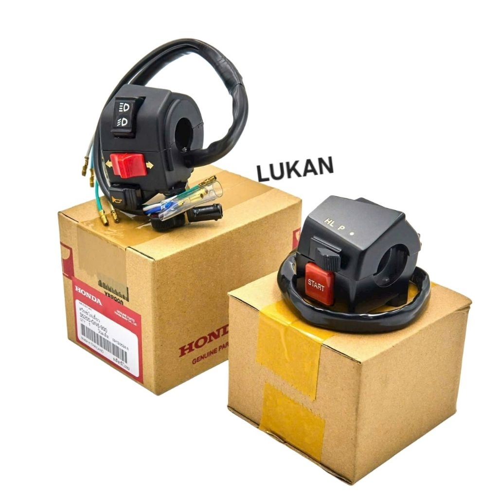 Cặp cùm nút công tắc xe DREAM Thái HLP zin chính hãng - Ảnh 8