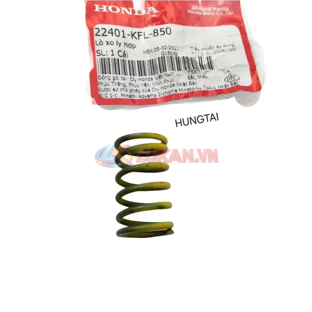 Lò xo nồi côn ly hợp xe WAVE Thái, FUTURE 1... zin Honda 22410-KFL-850 - Ảnh 2