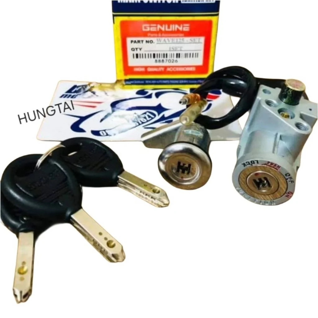 Bộ ổ khóa, công tắc điện 6 cạnh xe FUTURE 2, WAVE 125.... chống đoản - Ảnh 4