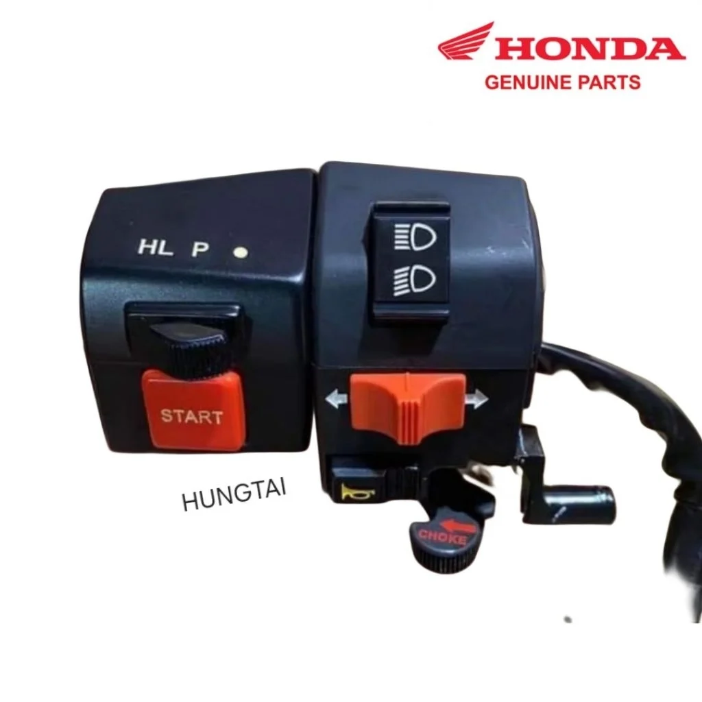 Cặp cùm nút công tắc xe DREAM Thái HLP zin chính hãng - Ảnh 2