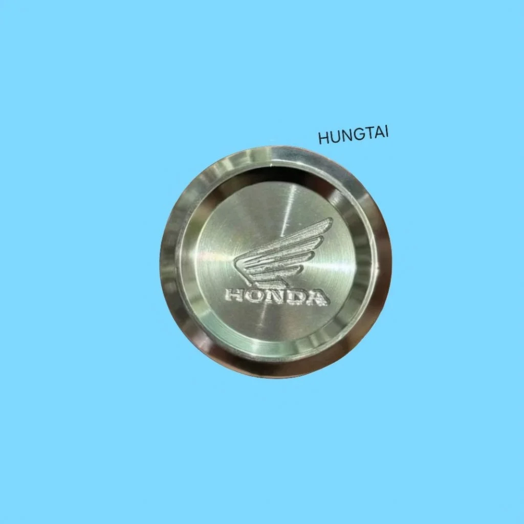 Nút, nắp hộp xích cacte CNC xe DREAM, WAVE, FUTURE.... - Ảnh 3