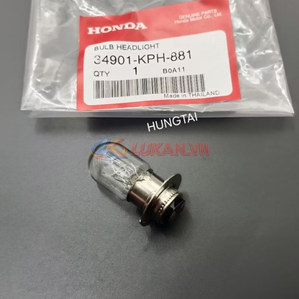 Bóng đèn pha 12v/32w xe FUTURE 2, WAVE 125.... zin Thái 34901-KPH-881 - Ảnh 2