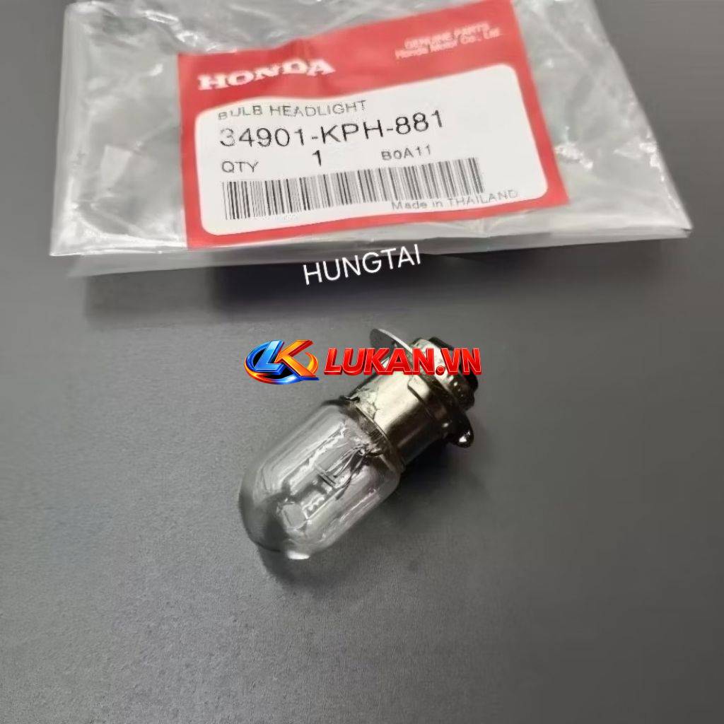 Bóng đèn pha 12v/32w xe FUTURE 2, WAVE 125.... zin Thái 34901-KPH-881