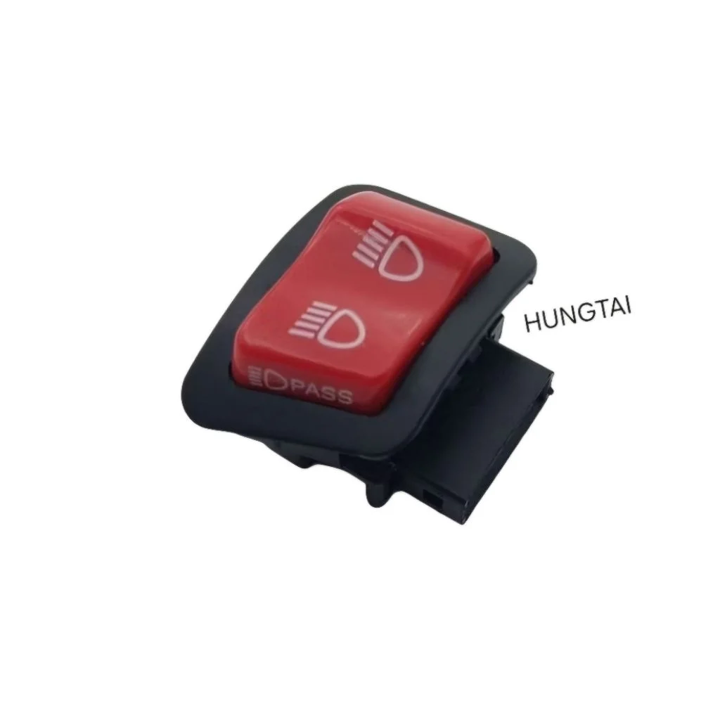 Nút công tắc đỏ passing, pha cos đèn xe WAVE, FUTURE 125... - Ảnh 4