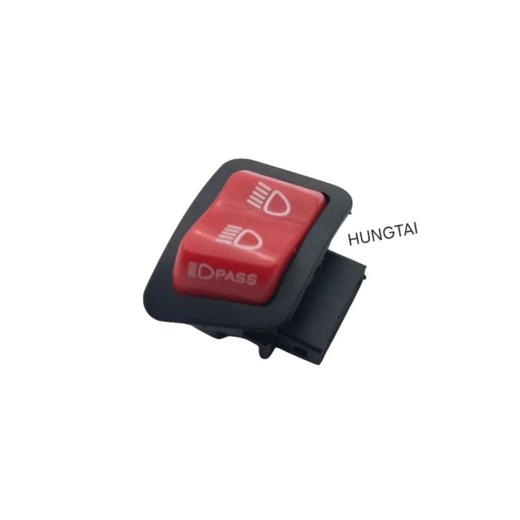 Nút công tắc đỏ passing, pha cos đèn xe WAVE, FUTURE 125... - Ảnh 3