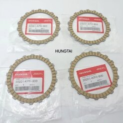Bộ 4 lá bố nồi côn, ly hợp xe FUTURE 2, NEO, X, WAVE 125... zin Honda thái 22201-KPH-900