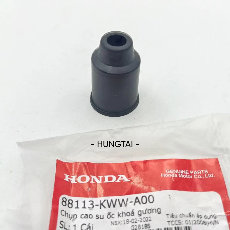 Cao su chụp ốc chân gương, kính xe WAVE, FUTURE... zin 88113-KWW-A00 - Ảnh 2