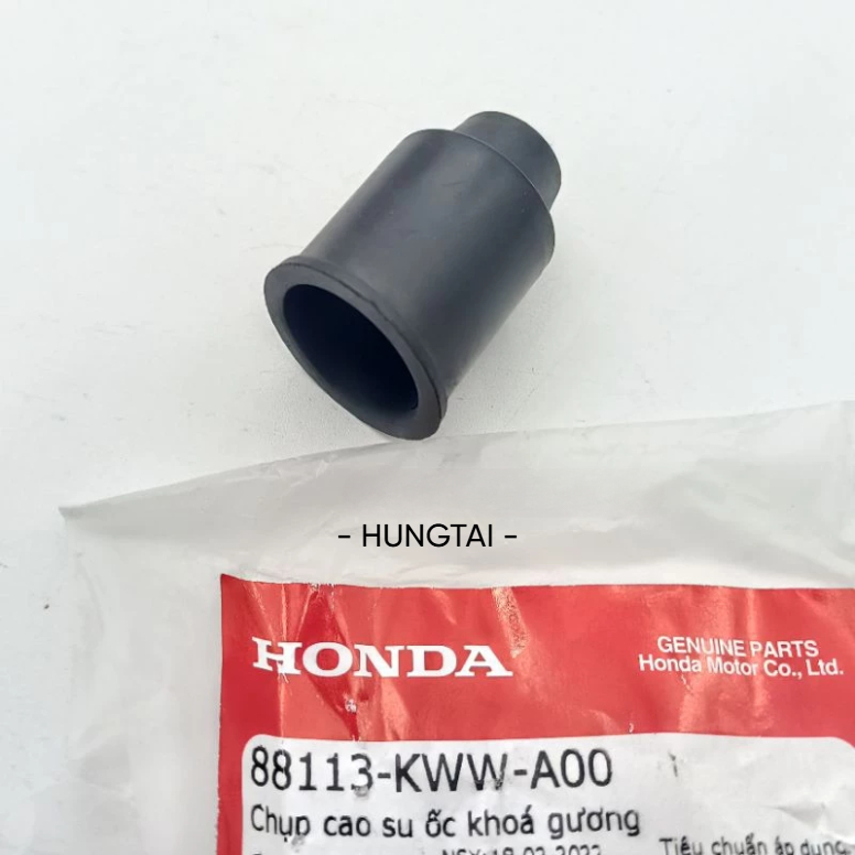 Cao su chụp ốc chân gương, kính xe WAVE, FUTURE... zin 88113-KWW-A00 - Ảnh 3