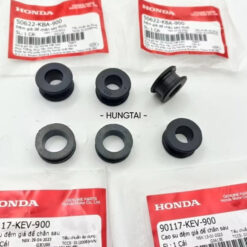 Bộ 6 cao su đùi pass nhôm gác chân WAVE Thái, ALPHA, ZX, FUTURE... zin 90117-KEV-900, 50622-KBA-900