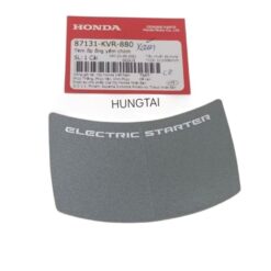 Tem Electric bửng yếm giữa xe WAVE RSX 100 Xám zin Honda 87131-KVR-880