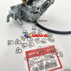 2 kẹp, phe gài ống xăng dư, thông hơi xe DREAM, WAVE, FUTURE... 95002-02079