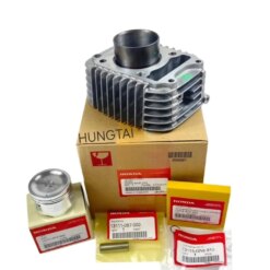 Bộ lòng, nòng hơi xi lanh xe FUTURE MẬP, LED 125 Fi luôn piston bạc zin 12100-KYZ-710