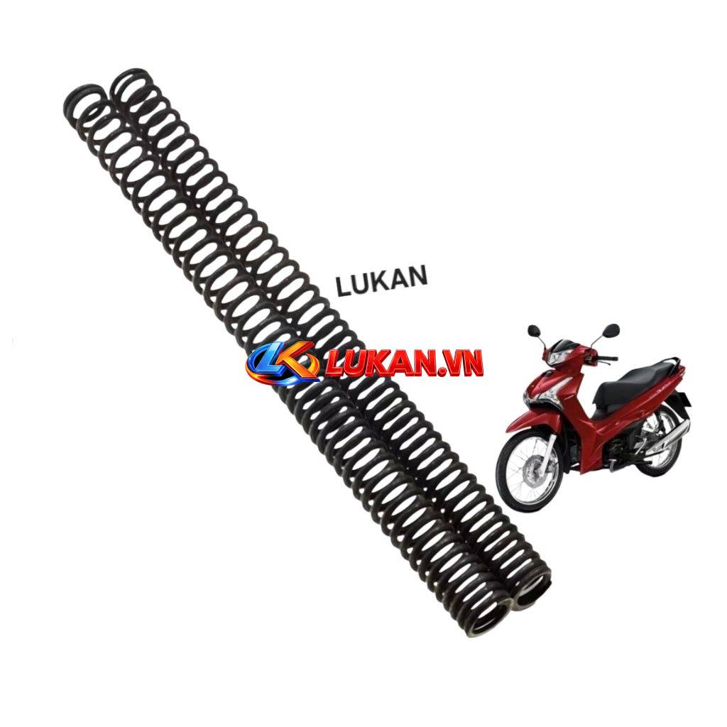 Cặp Lò xo ti phuộc, giảm sóc trước FUTURE MẬP, LED, WAVE 125I.... - Ảnh 3