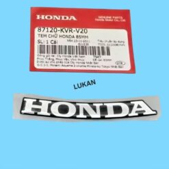 Tem Honda 85mm nhựa mặt nạ trước xe WAVE A, RS, S100, RSX...  zin 87120-KVR-V20