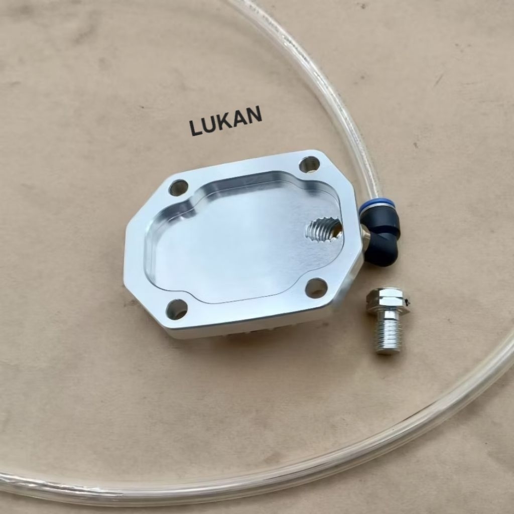 Nắp 4 lỗ CNC đầu bò quylat xe DREAM, WAVE... có thông hơi - Ảnh 3