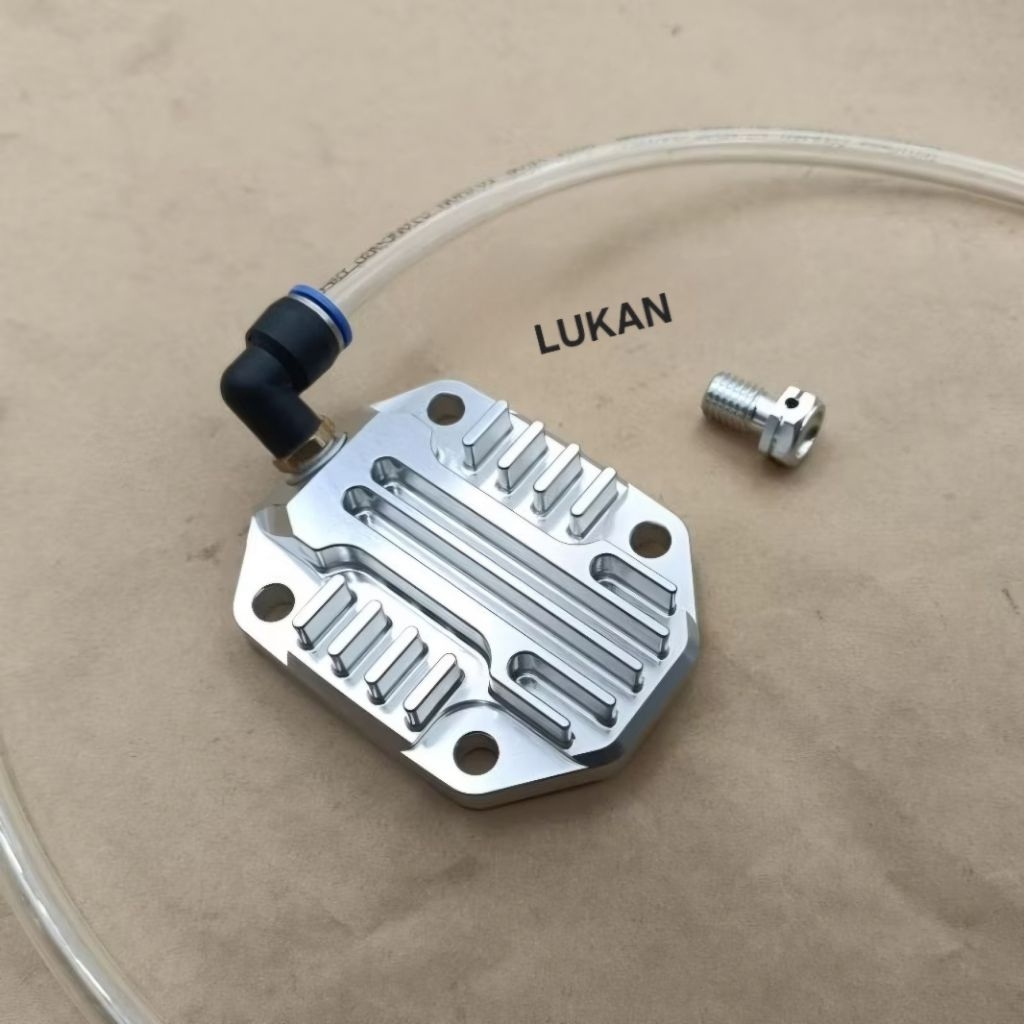 Nắp 4 lỗ CNC đầu bò quylat xe DREAM, WAVE... có thông hơi - Ảnh 4