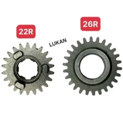 Cặp nhông số 3, bánh răng số đấu xe DREAM, WAVE.... 22, 26T