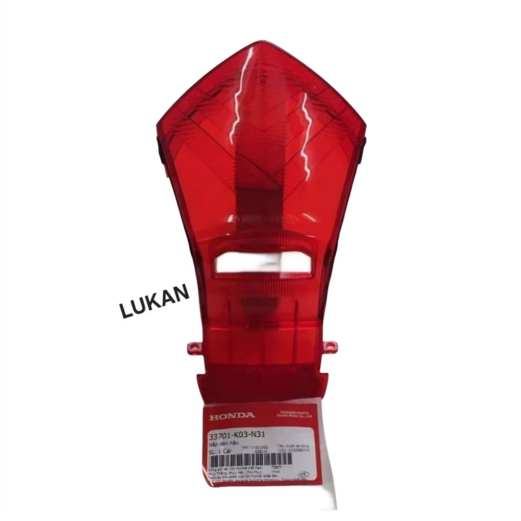 Nắp đỏ, chụp võ đuôi đèn hậu, stop WAVE RSX 2014-2024.... zin 33701-K03-N31 - Ảnh 3