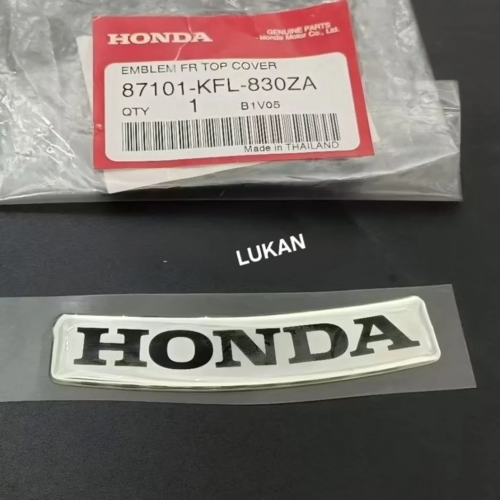 Tem Honda dán nhựa mặt nạ trước xe FUTURE 1 đời đầu zin 87101-KFL-830ZA - Ảnh 3