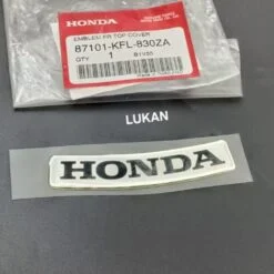 Tem Honda dán nhựa mặt nạ trước xe FUTURE 1 đời đầu zin 87101-KFL-830ZA