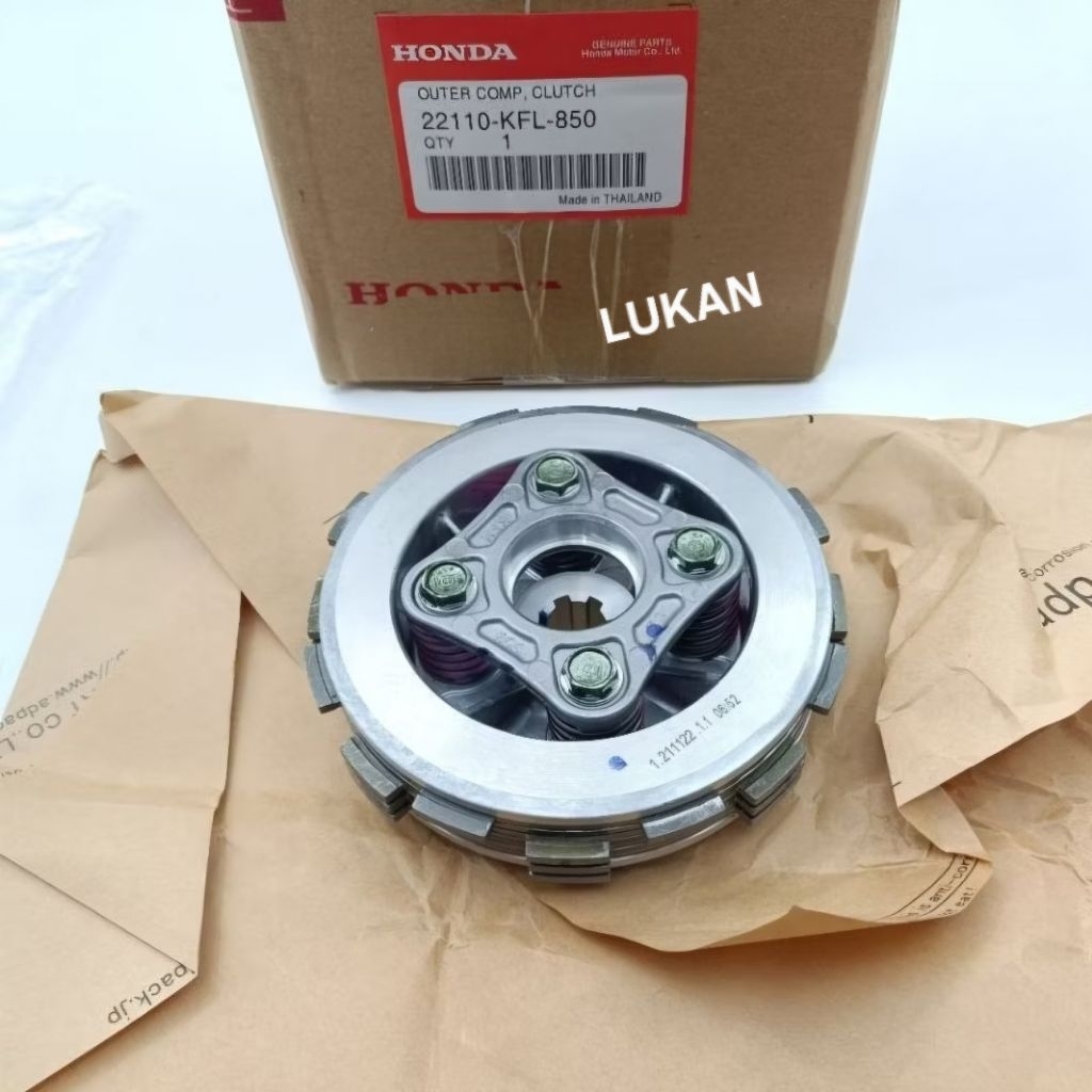 Cụm nhôm luôn bố nồi côn sau WAVE Thái, FUTURE 1.... ly hợp zin - Ảnh 2