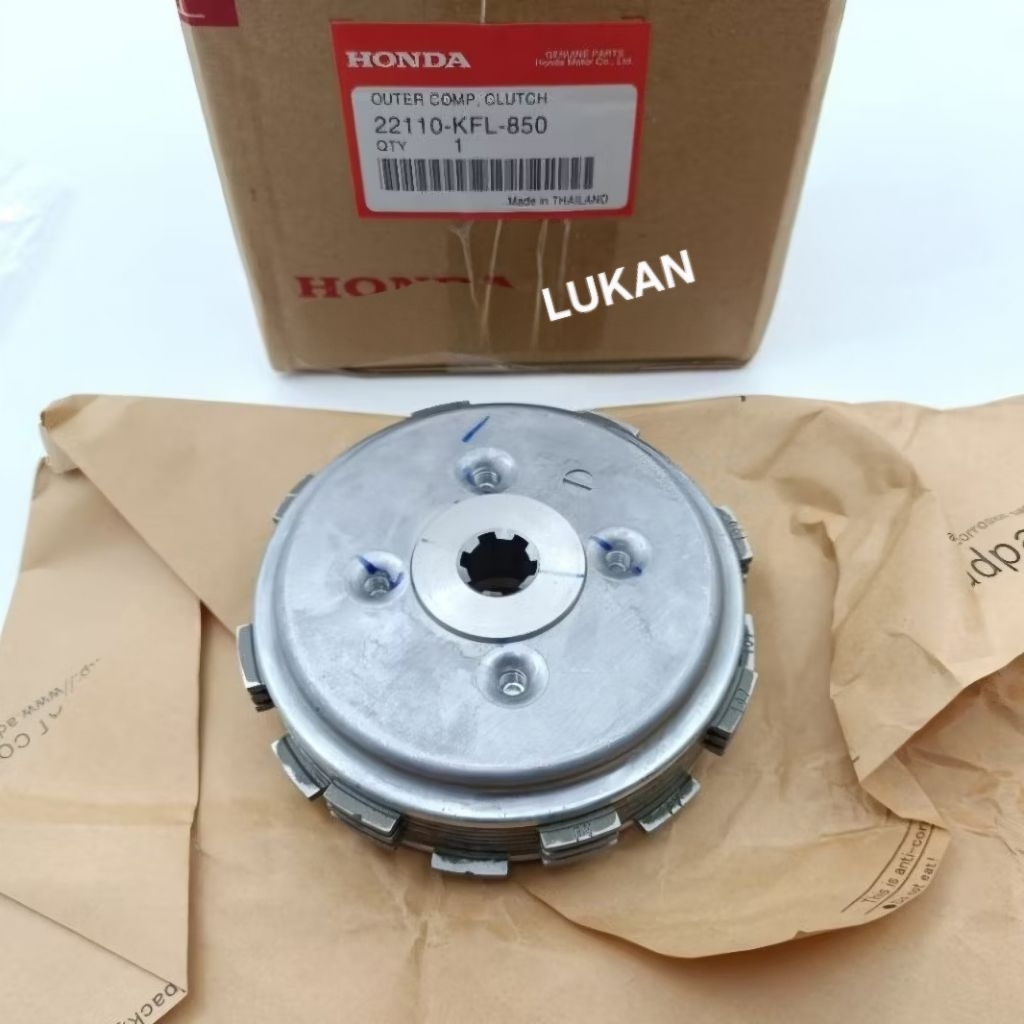Cụm nhôm luôn bố nồi côn sau WAVE Thái, FUTURE 1.... ly hợp zin - Ảnh 3