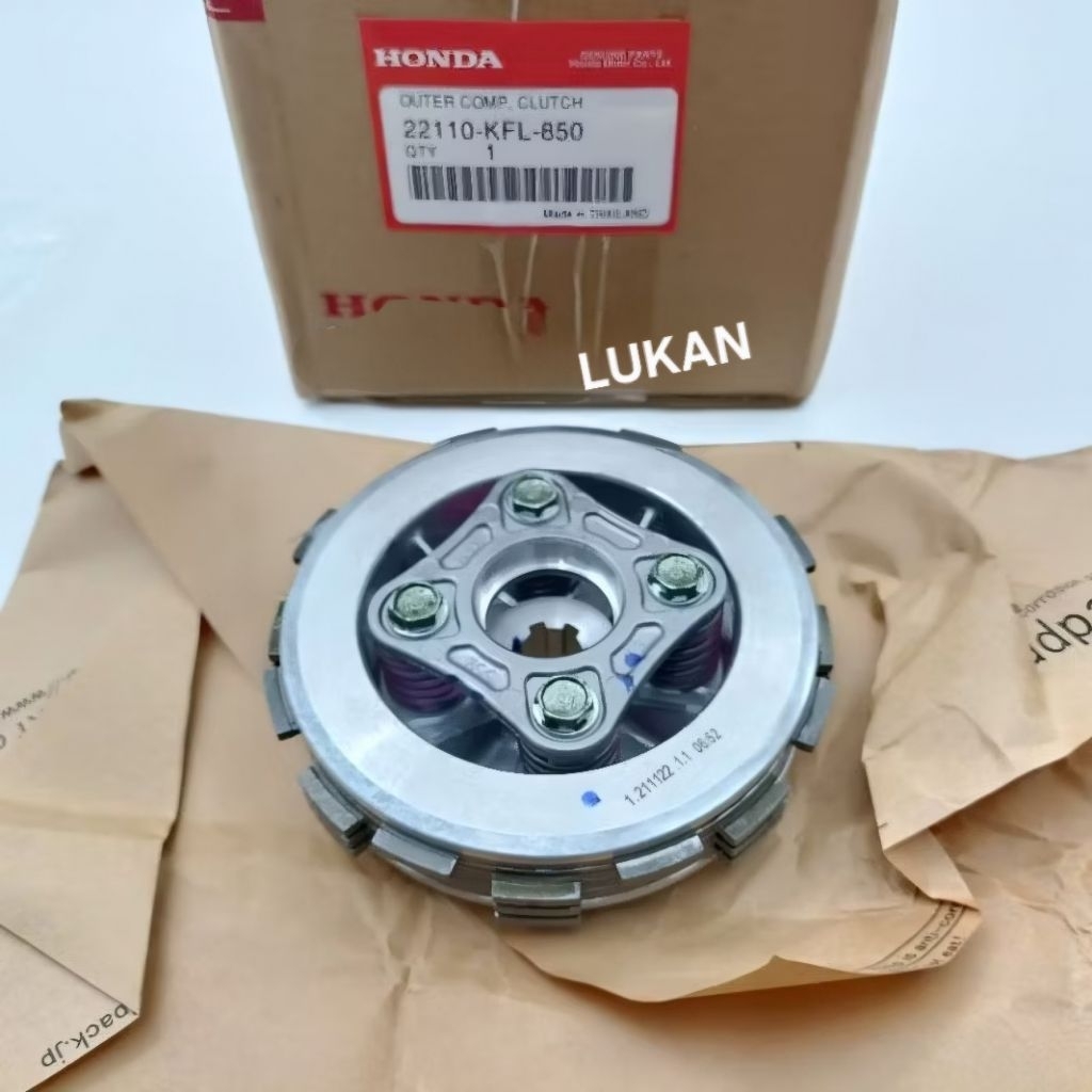 Cụm nhôm luôn bố nồi côn sau WAVE Thái, FUTURE 1.... ly hợp zin - Ảnh 4