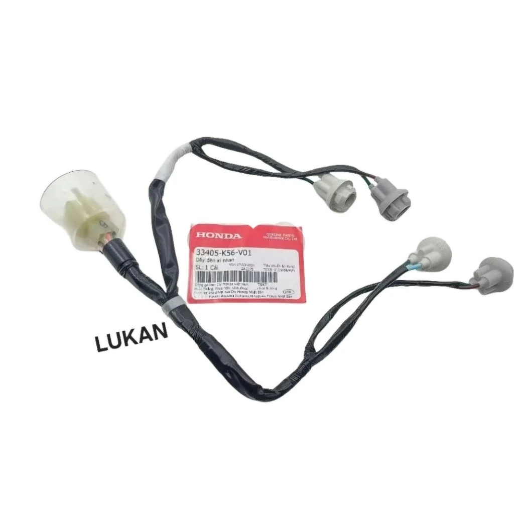 Dây điện, giắc cắm đuôi đèn xi nhan, demi xe WINNER 150 zin 33405-K56-V01 - Ảnh 3