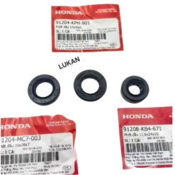 Bộ 3 phốt, phớt lốc máy xe FUTURE 2, NEO, MẬP, LED 125... zin Honda 91205-KPH-901, 91204-MC7-003, 91208-KP4-671