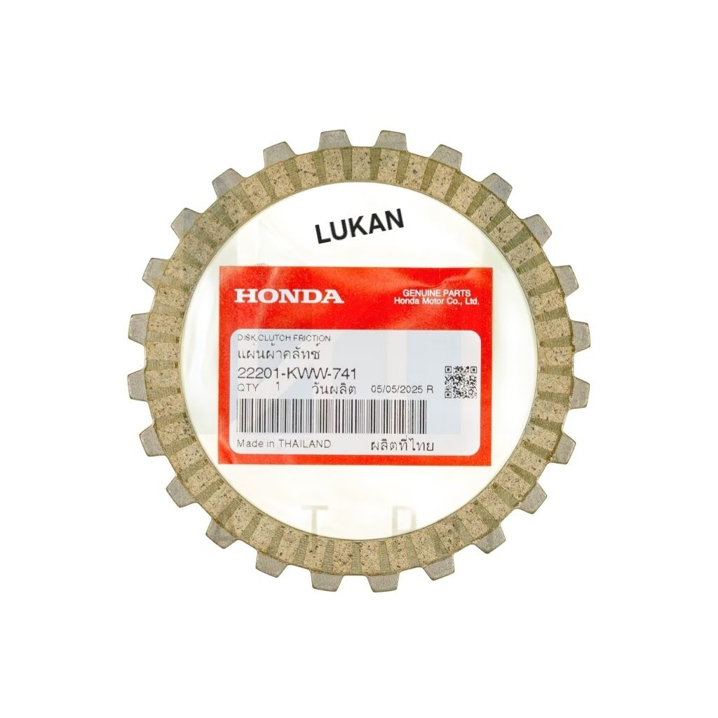 Bộ lá bố nồi côn, ly hợp xe WAVE S110, RSX, BLADE, A110... zin 22201-KWB-601, 22201-KWW-741 - Ảnh 8