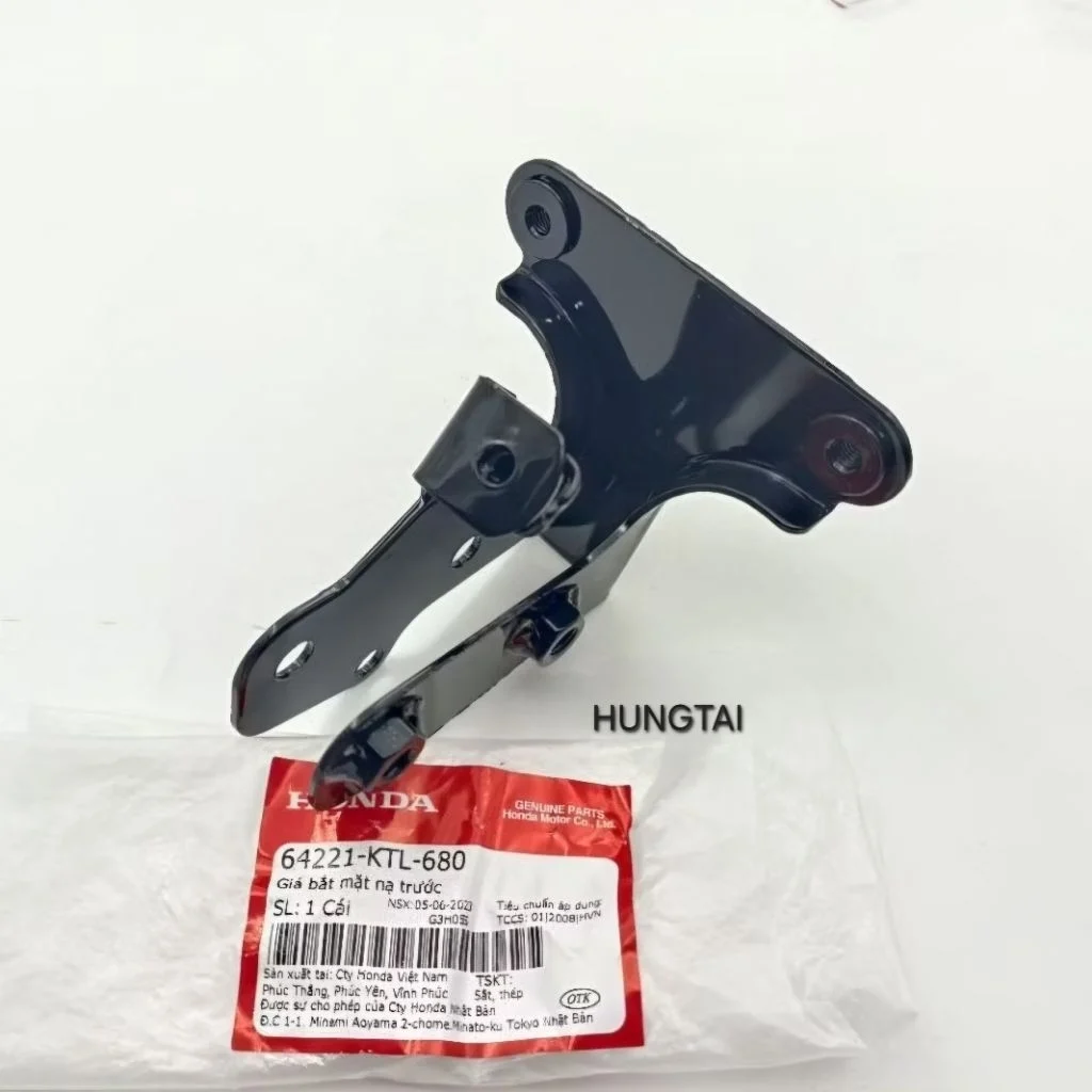 Khung pass nhựa mặt nạ trước WAVE A, ALPHA, RS, S100.... zin Honda 64221-KTL-680 - Ảnh 3