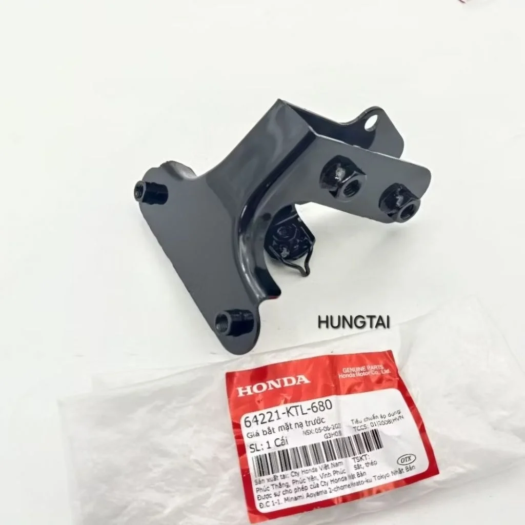 Khung pass nhựa mặt nạ trước WAVE A, ALPHA, RS, S100.... zin Honda 64221-KTL-680